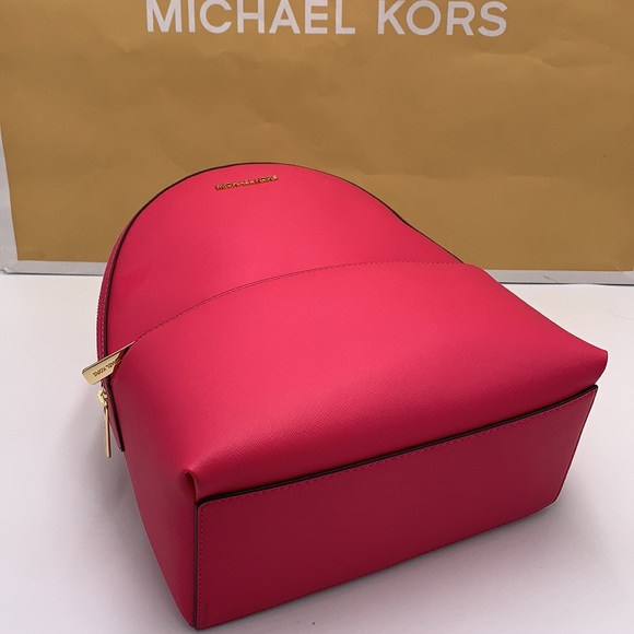 MICHAEL KORS Sheila Medium Front Packet Backpack ELECTRIC PINK COLOR - Picture 14 of 15